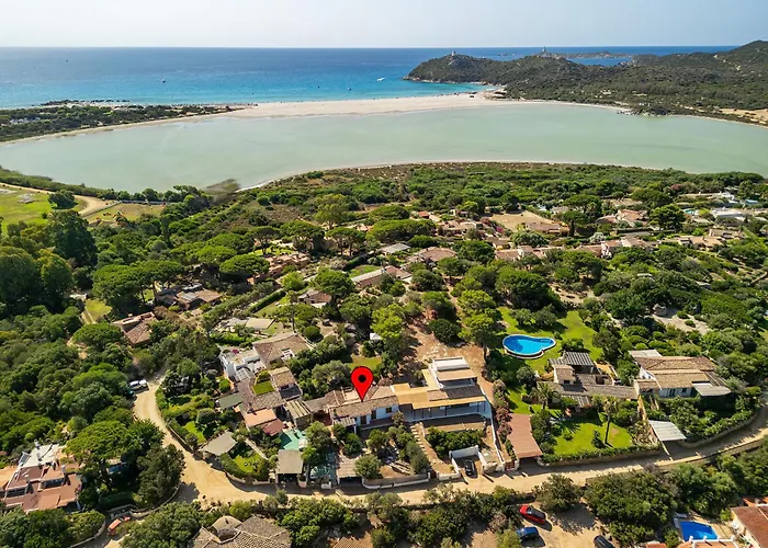 别墅 Cristina Bella Vista Mare E Porto Turistico Loc Notteri Villasimiuss 西缪斯